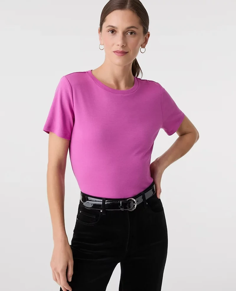 Ann Taylor Crew Neck T-Shirt Women's