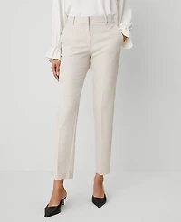 Ann Taylor The Petite Eva Ankle Pant Size 2 Cashew Beige Women's