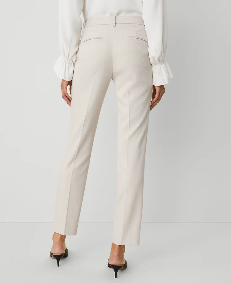 Ann Taylor The Petite Eva Ankle Pant Size 2 Cashew Beige Women's