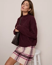 Ann Taylor Weekend Collection Cable Sweater Women's