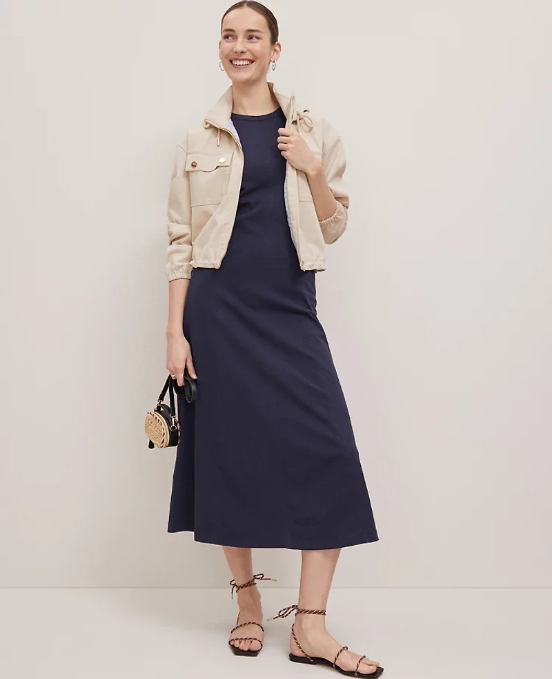 Ann Taylor Weekend Collection Windbreaker Jacket Soft Khaki Women's