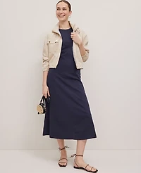 Ann Taylor Weekend Collection Windbreaker Jacket Soft Khaki Women's