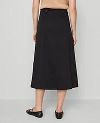 Ann Taylor Weekend Collection Full Midi Skirt Women's