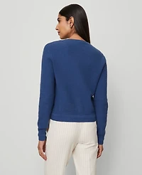 Ann Taylor Textured Cardigan Women's