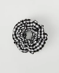 Ann Taylor Gingham Scrunchie Black Women's