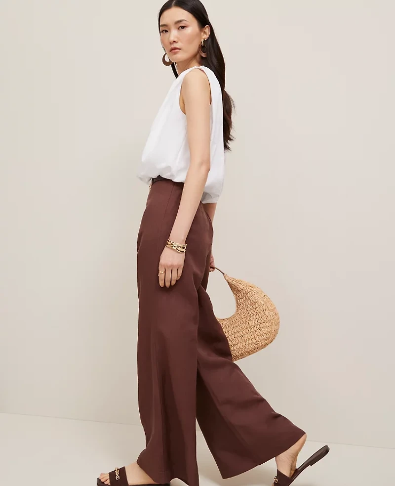 Ann Taylor Petite Bubble Hem Tank Top White Women's