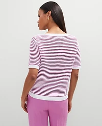 Ann Taylor Striped Wedge Sweater Women's