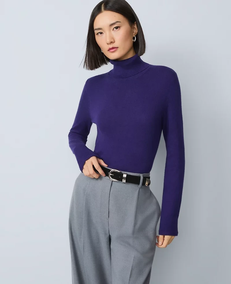 Ann Taylor Essential Turtleneck Sweater Women's