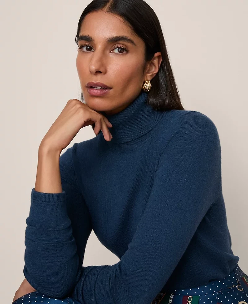 Ann Taylor Essential Turtleneck Sweater Women's