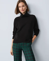 Ann Taylor Crossover Turtleneck Sweater Women's