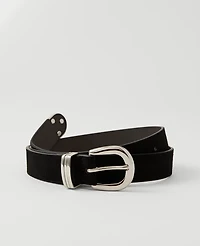 Ann Taylor Suede Multi Keeper Belt Women's