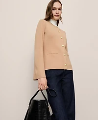 Ann Taylor Flare Sleeve Cardigan Women's