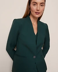 Ann Taylor The Petite Cutaway Blazer Pine Grove Women's