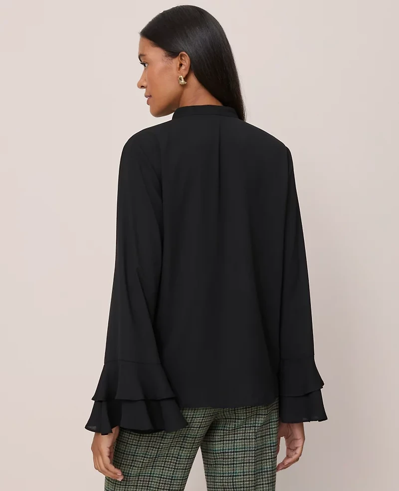 Ann Taylor Bell Sleeve Blouse Women's