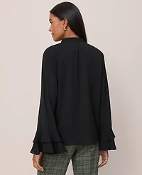 Ann Taylor Bell Sleeve Blouse Women's