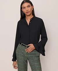 Ann Taylor Bell Sleeve Blouse Women's