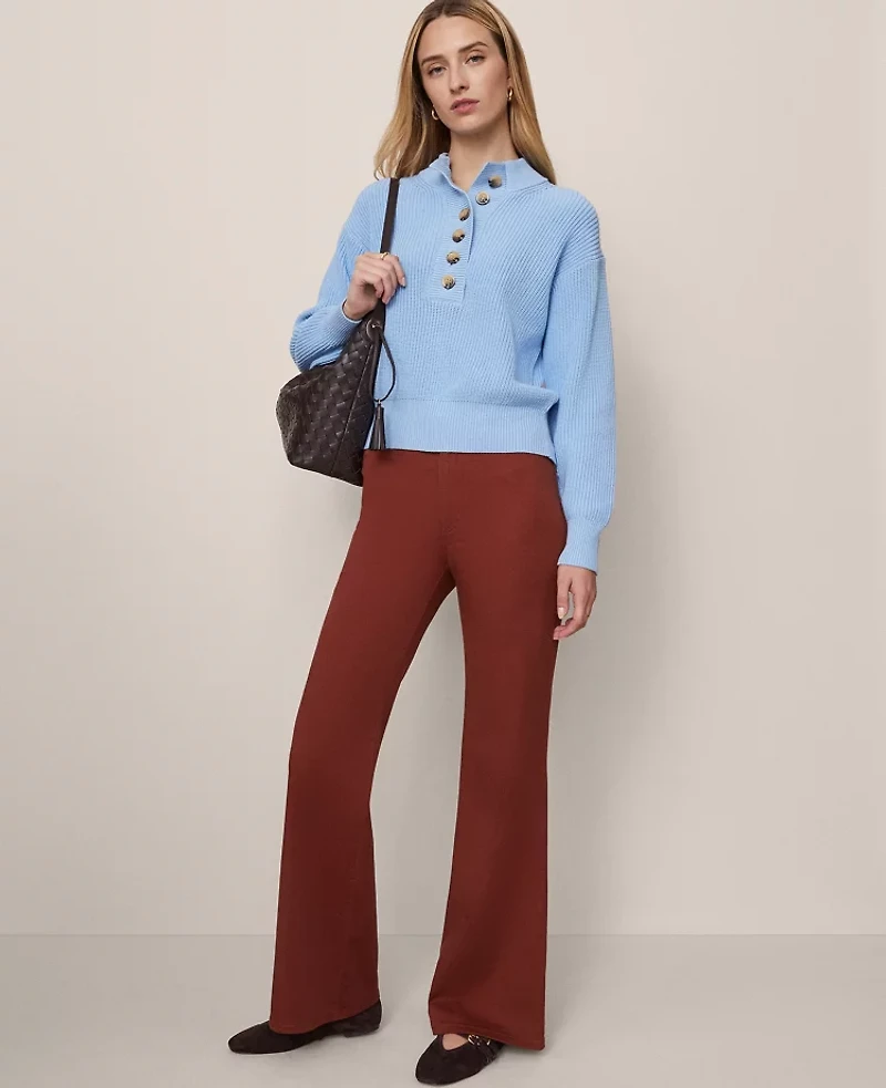 Ann Taylor Petite Weekend Collection Go-Everywhere Flare Pant Women's