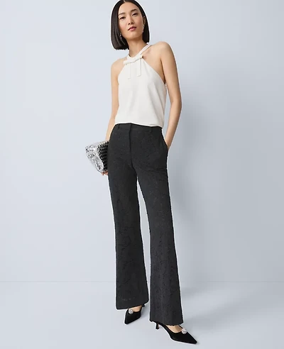 Ann Taylor The Jayne Trouser Lace Black Women's