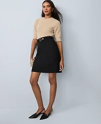 Ann Taylor Metallic Sweater T-Shirt Size Medium Gold Women's