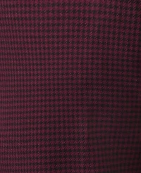 Ann Taylor The Natalie Pant Houndstooth Windsor Wine Women's