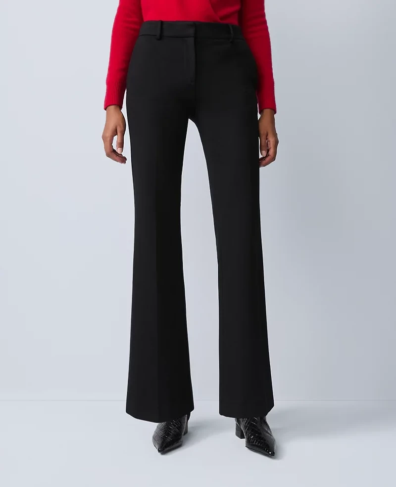 Ann Taylor The Jayne Trouser Ponte Black Women's