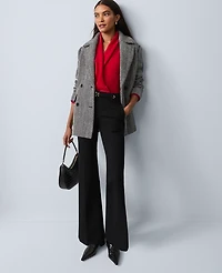 Ann Taylor The Jayne Trouser Ponte Black Women's