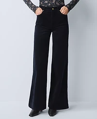 Ann Taylor Weekend Collection Wide-Leg Corduroy Pant Women's