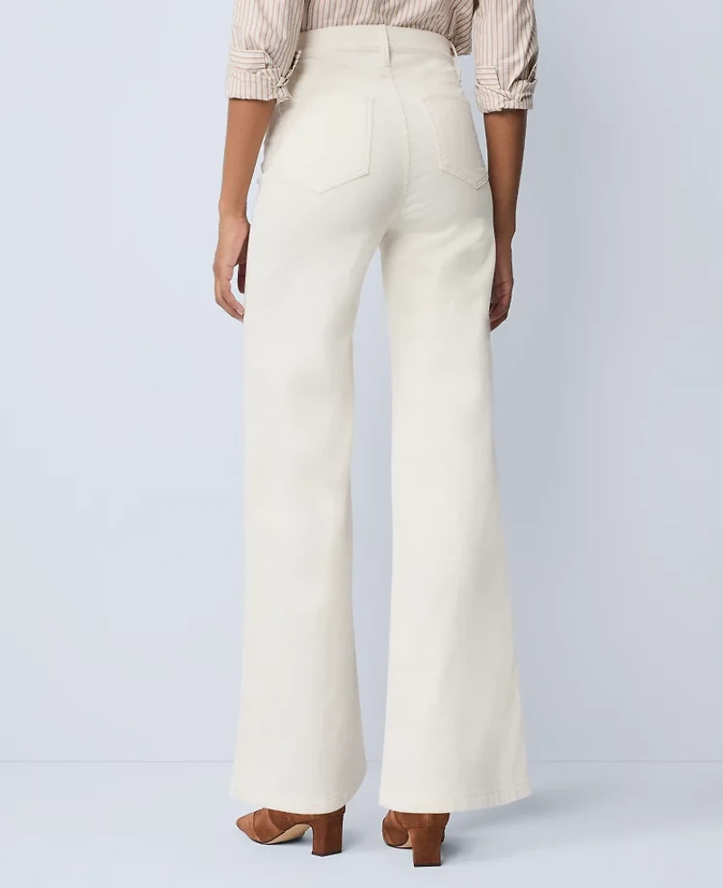 Ann Taylor Weekend Collection Wide Leg Corduroy Pant Women's