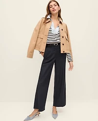Ann Taylor The Relaxed Wide-Leg Ankle Pant Women's