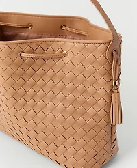Ann Taylor Straw Tote Desert Sand Women's