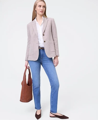 Ann Taylor Petite Weekend Collection Slim Jean Luxe Medium Wash Women's