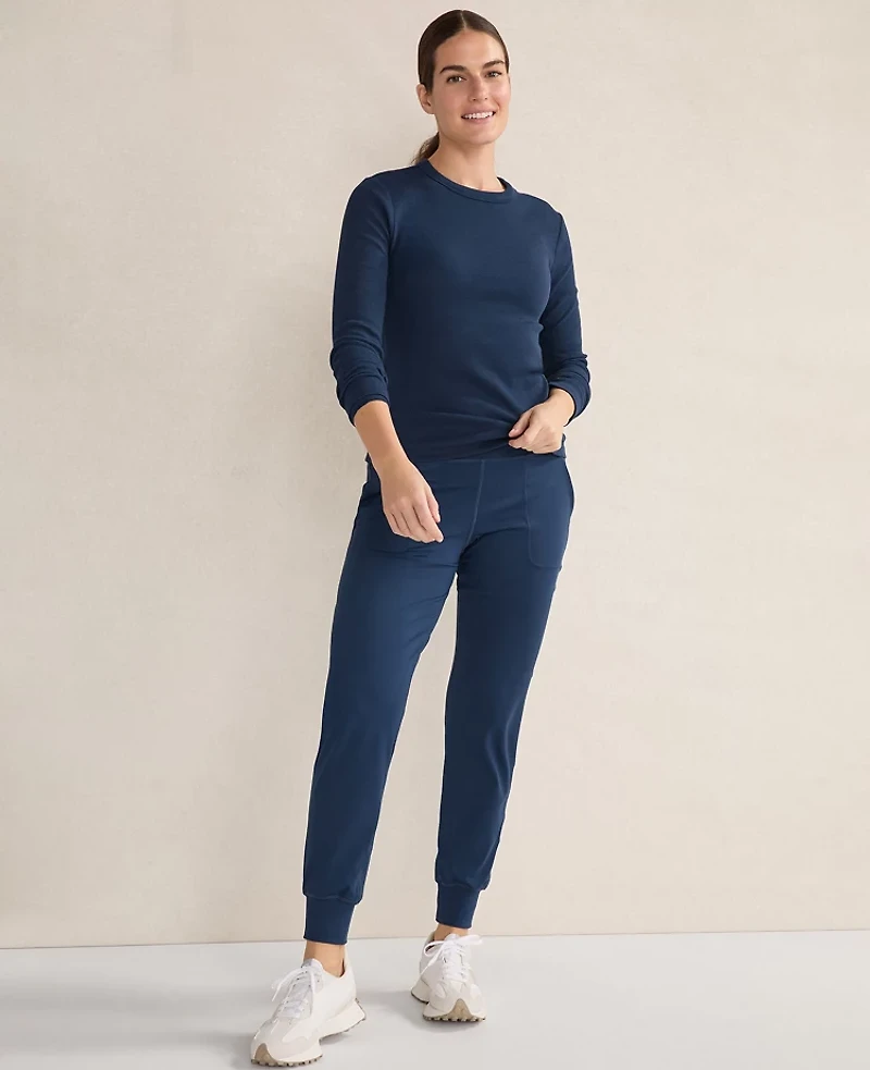 Ann Taylor Haven Well Within Balance Heather Leggings Women's