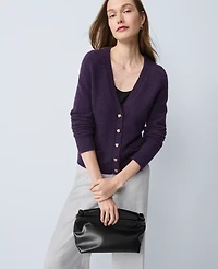 Ann Taylor Petite V-Neck Cardigan Women's