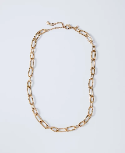 Ann Taylor Chain Link Necklace Women's
