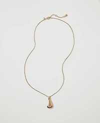 Ann Taylor Metal Pendant Necklace Women's