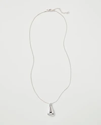 Ann Taylor Metal Pendant Necklace Women's