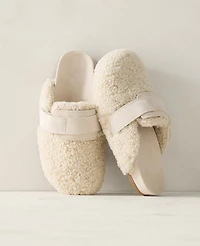 Ann Taylor Haven Well Within Sherpa Clog Ivory Women's