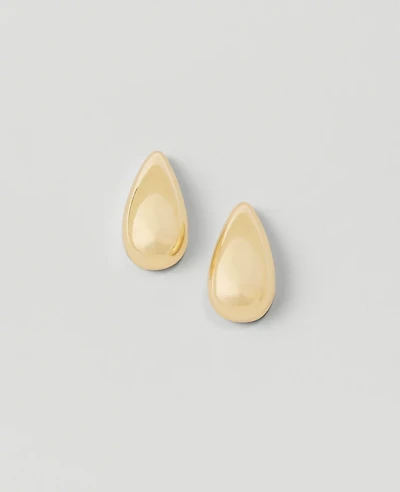 Ann Taylor Teardrop Earrings Goldtone Women's