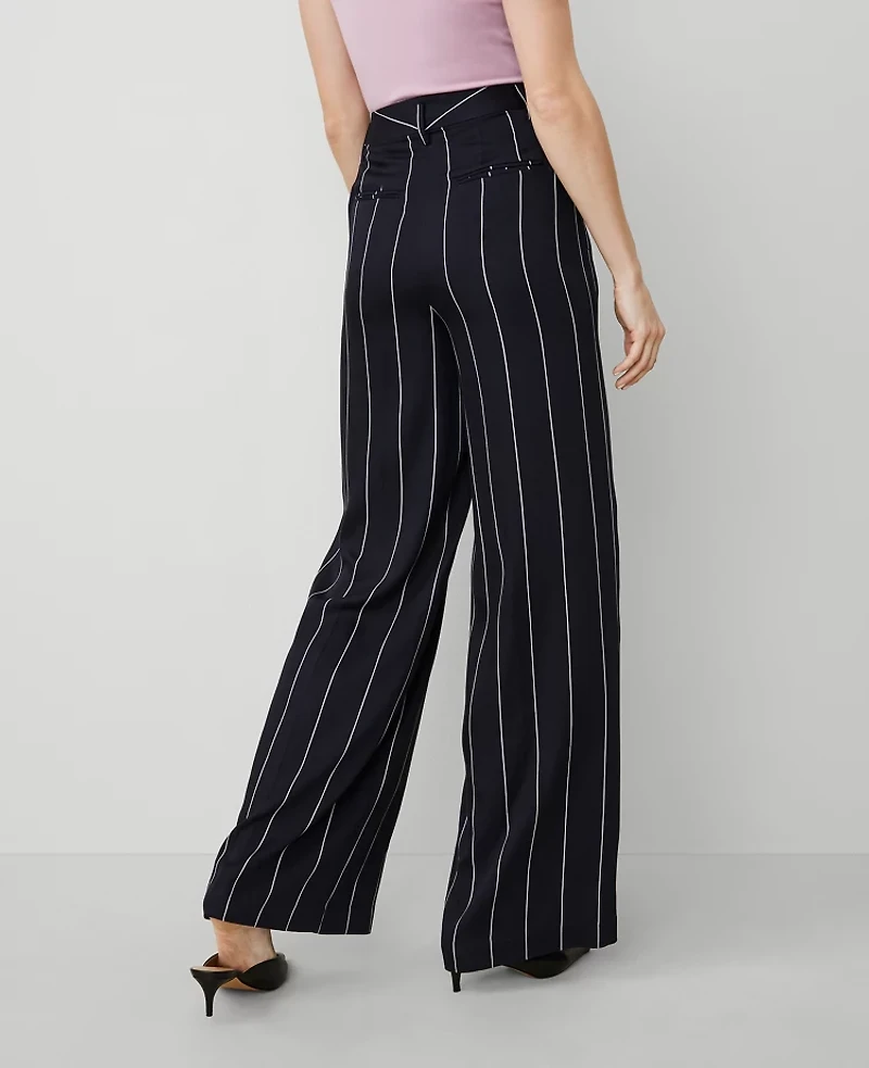 Ann Taylor The Wide Leg Pant Size 16 Night Sky Women's