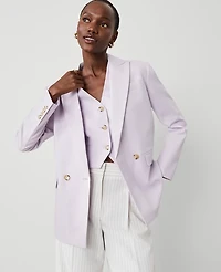 Ann Taylor Petite Modern Blazer Size 6 Orchid Hush Women's