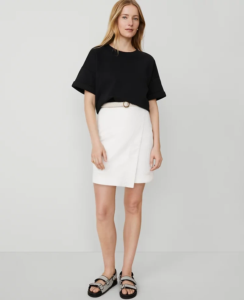 Ann Taylor Petite Weekend Collection Sweatshirt Top Women's