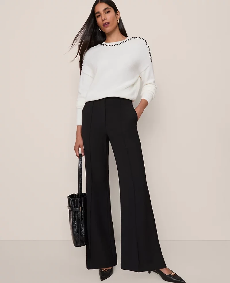 Ann Taylor The Margot Flare Trouser Pant Women's