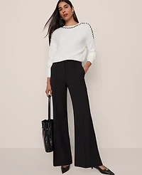 Ann Taylor The Margot Flare Trouser Pant Women's