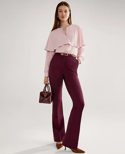 Ann Taylor The Skinny Flare Pant Ponte Women's