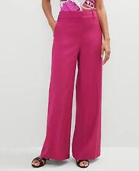 Ann Taylor The Statement Palazzo Pant Berry Splash Women's