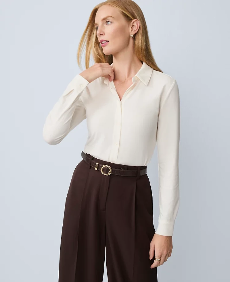 Ann Taylor Button Down Shirt Women's