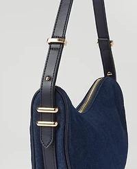 Ann Taylor Small Shoulder Bag Dark Denim Women's