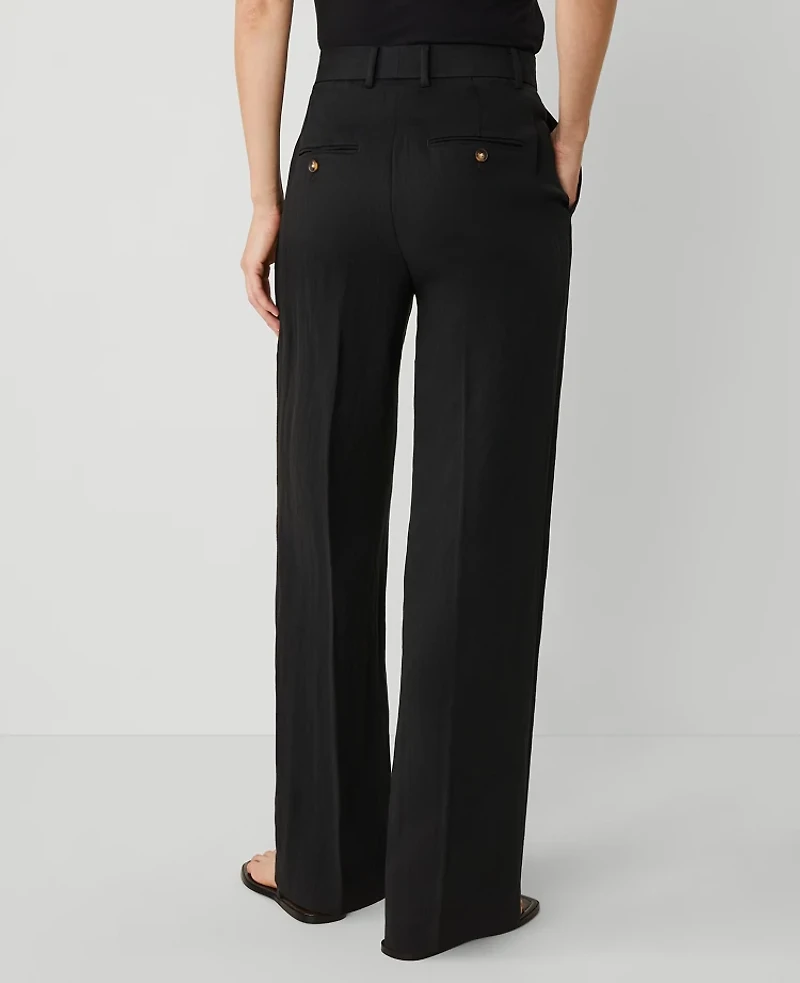 Ann Taylor The Petite Straight Trouser Twill Women's