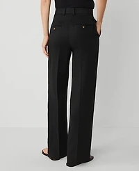 Ann Taylor The Petite Straight Trouser Twill Women's