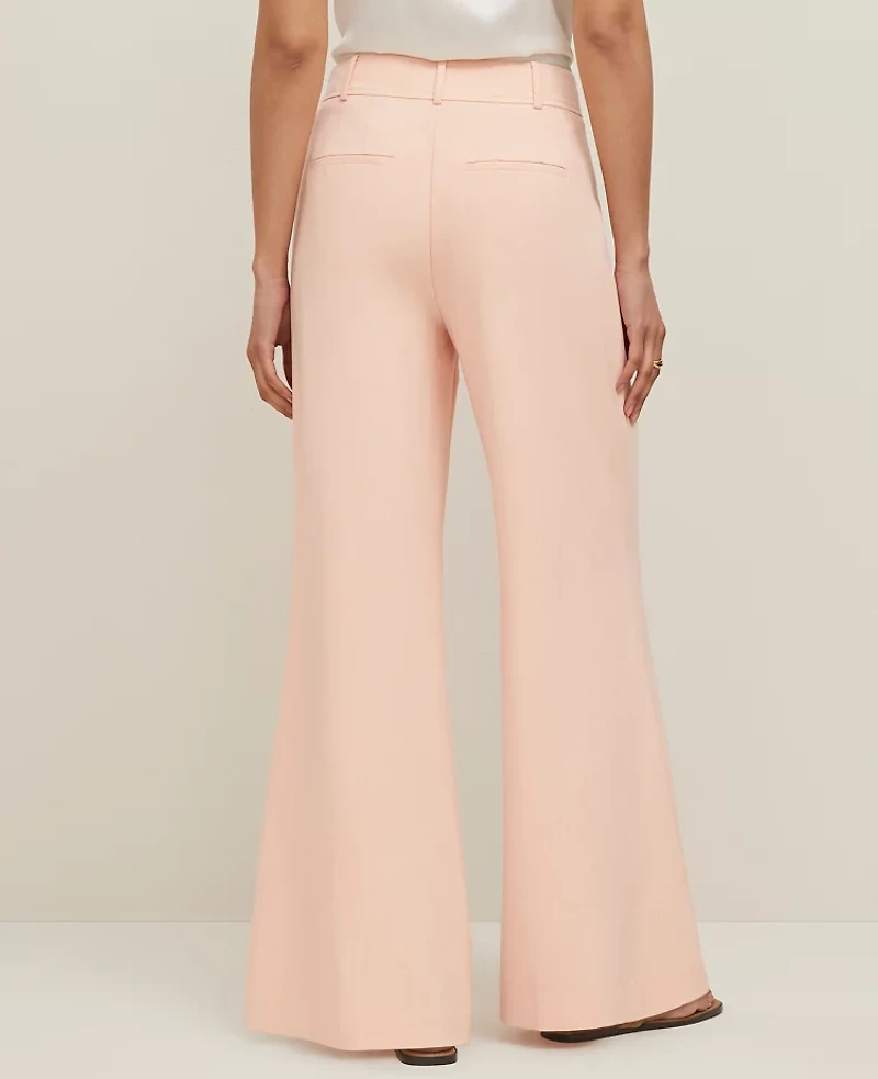 Ann Taylor The Petite Statement Palazzo Pant Melange Women's